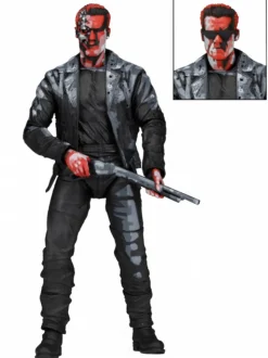 Neca T2 T-800 Video Game Action Figure<Terminator Outlet