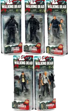 The Walking Dead Tv Series 4 Complete Set Of 5 Figures<TV & Movie Pop Culture Online