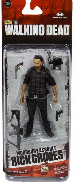 The Walking Dead Tv Series 7.5 Action Figure Rick Grimes Woodbury Assault<TV & Movie Pop Culture Sale