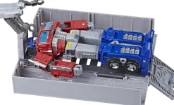 Earthrise War For Cybertron Leader Optimus Prime w/ Trailer Action Figure<Transformers Sale