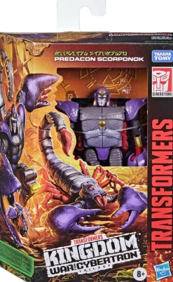 Kingdom War For Cybertron Deluxe Scorponock Action Figure<Transformers Clearance