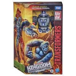 Kingdom War For Cybertron Voyager Optimus Primal Action Figure<Transformers Outlet