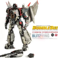 Threezero Bumblebee Movie Premium Blitzwing Action Figure<Transformers New