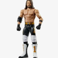 Basic Series #108 AJ Styles White/Gold Chase Variant Action Figure<WWE Wrestling Discount