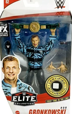 Elite Series #82 Rob Gronkowski Action Figure<WWE Wrestling New