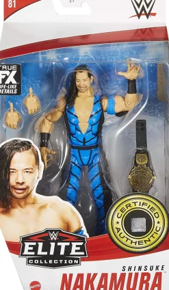 Elite Series #81 Shinsuke Nakamura Action Figure<WWE Wrestling New