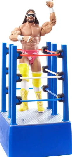Elite Wrestlemania Moments Macho Man Randy Savage Action Figure<WWE Wrestling Online